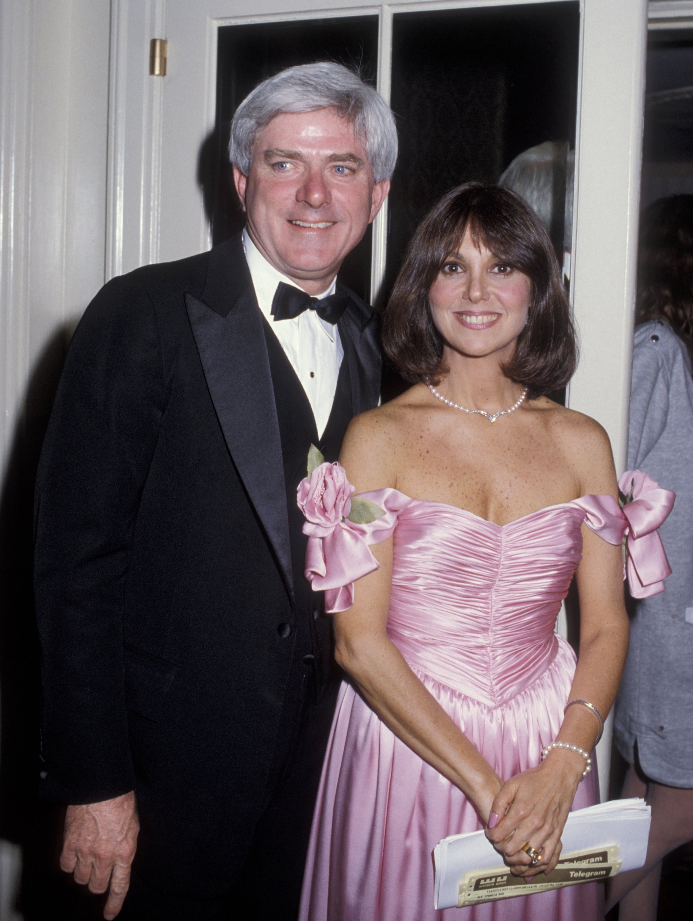 Marlo Thomas and Phil Donahue in New York 1984. | Source: Getty Images 