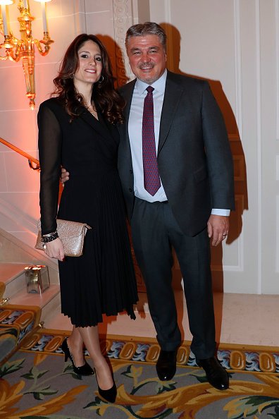  David Douillet et son épouse Vanessa Carrara.| Photo : Getty Images