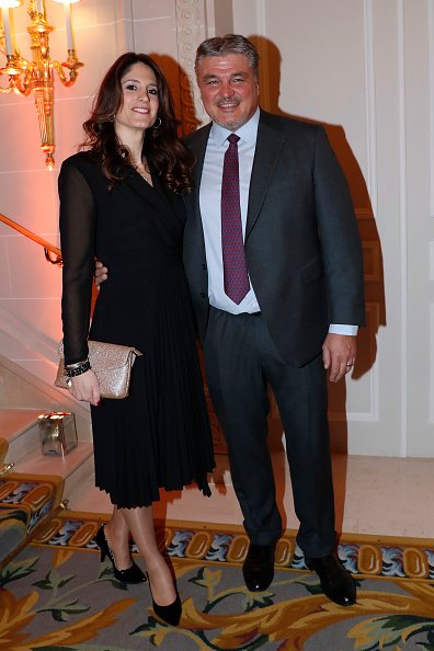 David Douillet et son épouse Vanessa Carrara.| Photo : Getty Images
