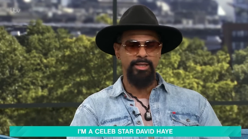 David Haye speaks during a candid appearance on "This Morning," addressing his fallout with Adam Thomas in a video dated 23 April 2026. | Source: YouTube/This Morning