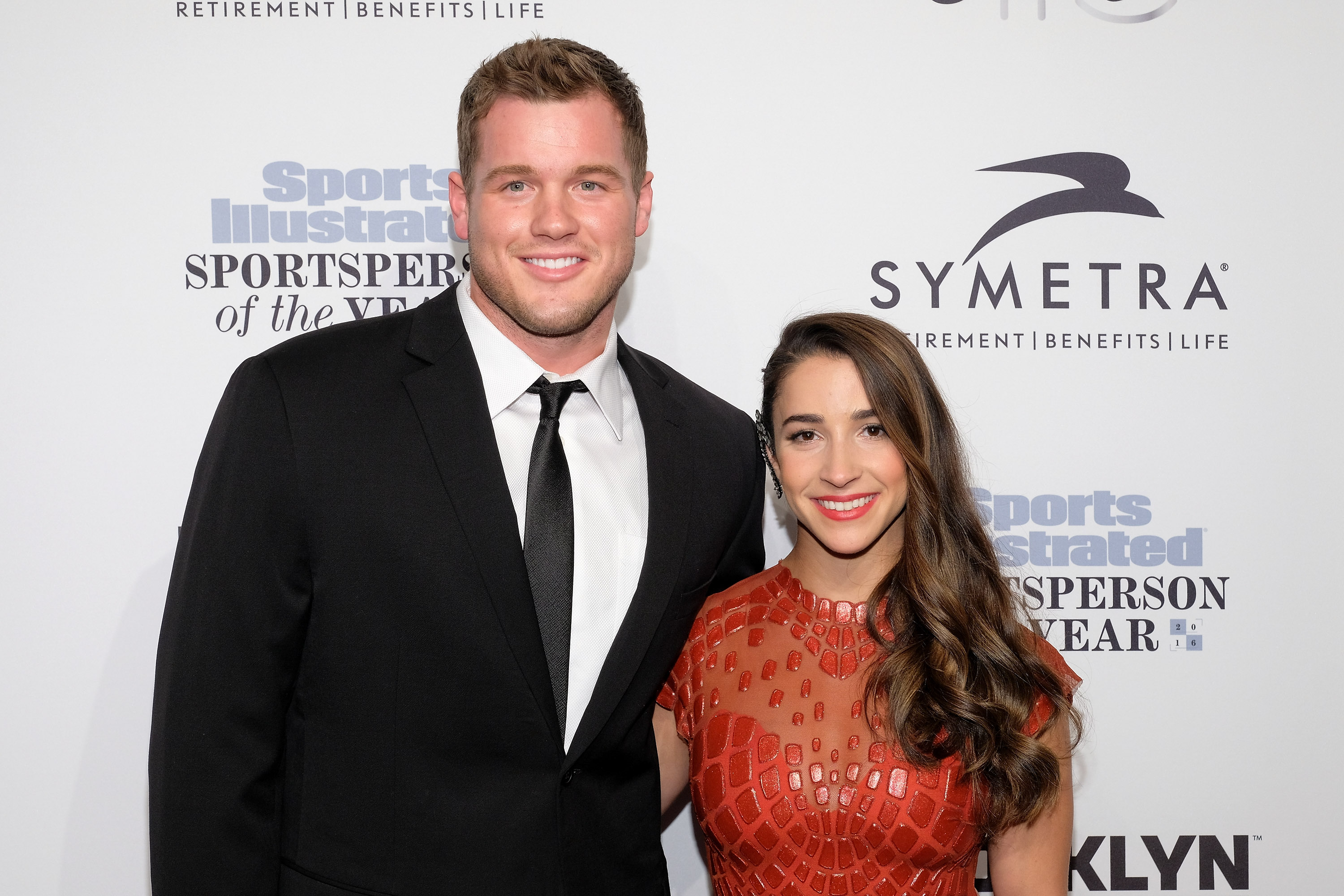 Colton Underwood and Aly Raisman attend the 2016 Sports Illustrated Sportsperson of the Year at Barclays Center on December 12, 2016, in the Brooklyn, New York City. | Source: Getty Images