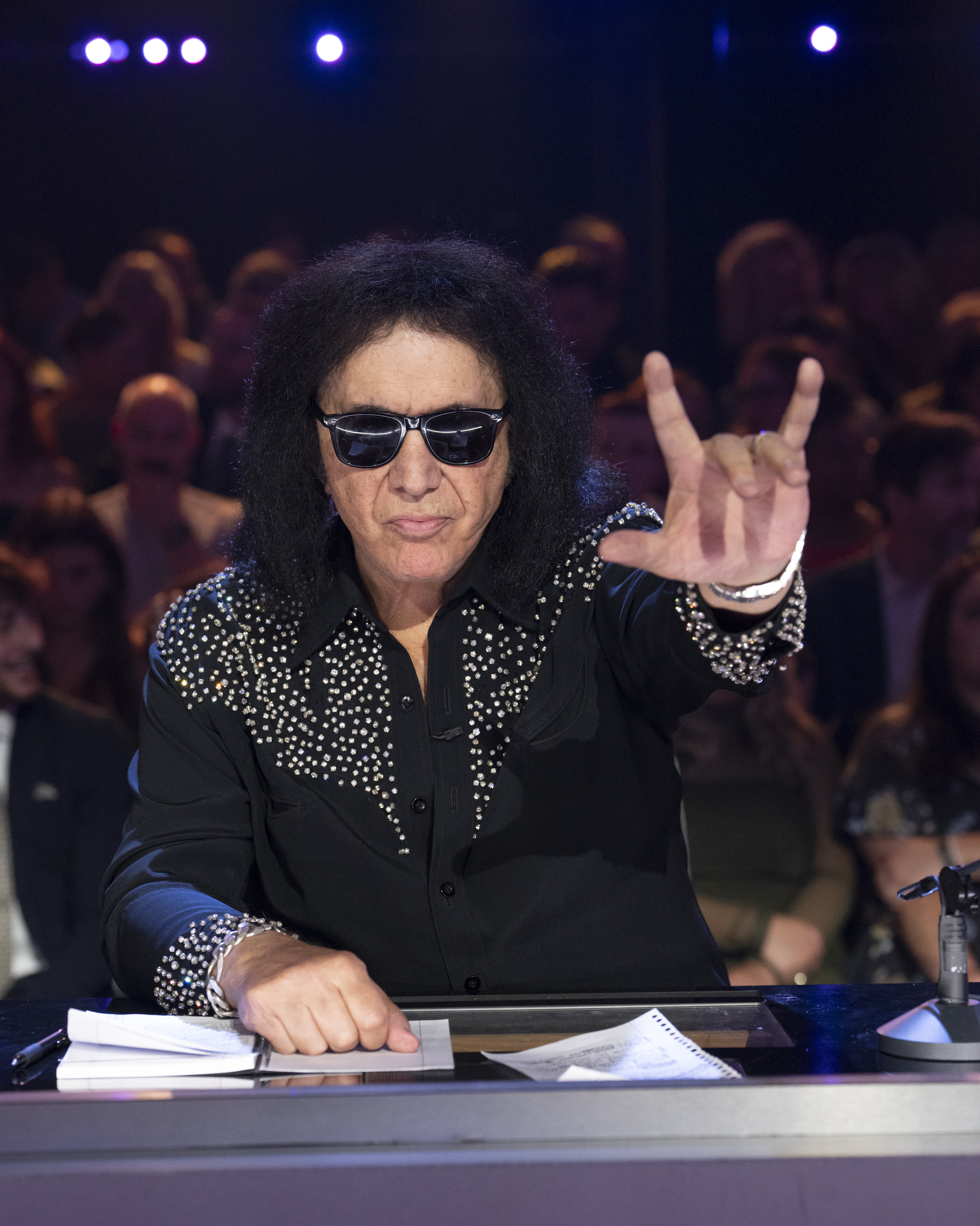 Gene Simmons during the "Hair Metal Night" episode of "DWTS" on October 8, 2024. | Source: Getty Images