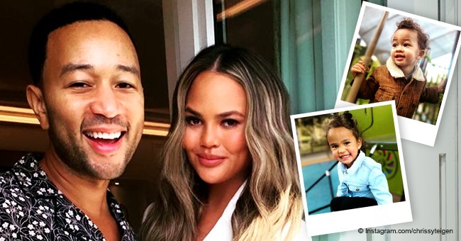 Chrissy Teigen Shares Precious Pics of Her & John Legend's Kids & Says ...