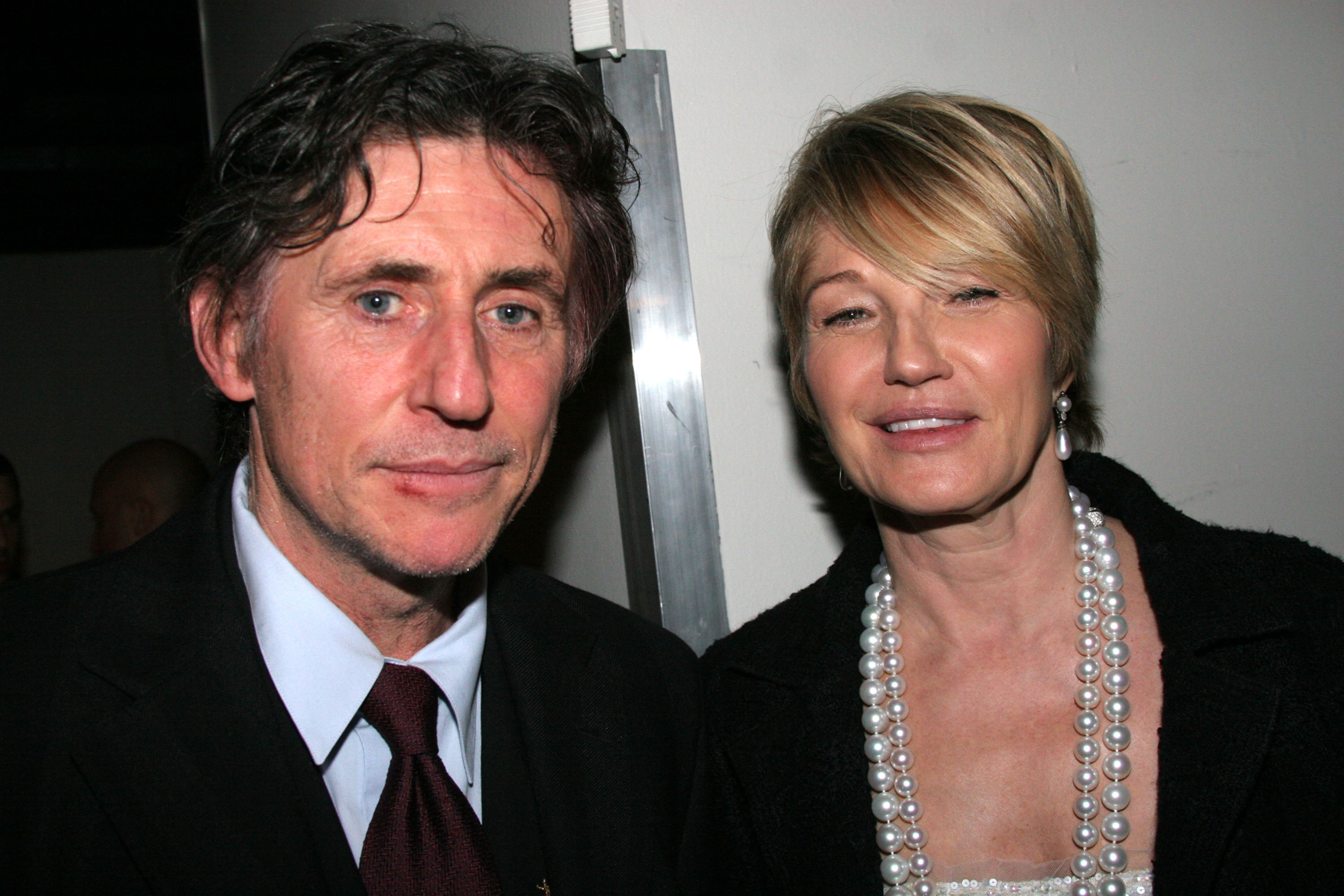 Gabriel Byrne and Ellen Barkin attend A Touch of The Poet Opening Night - After Party on December 8, 2005 | Source: Getty Images