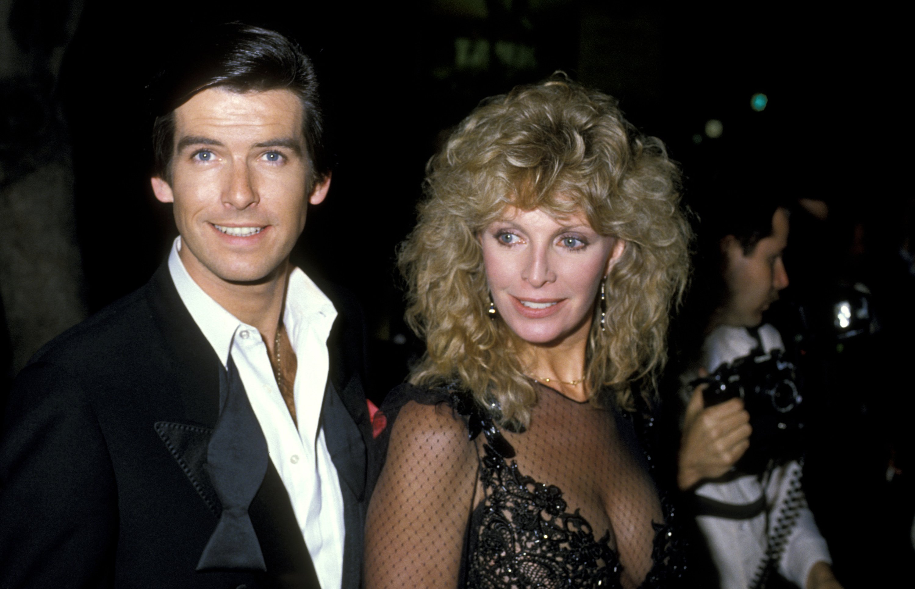Pierce Brosnan and his wife Cassandra Harris | Source: Getty Images