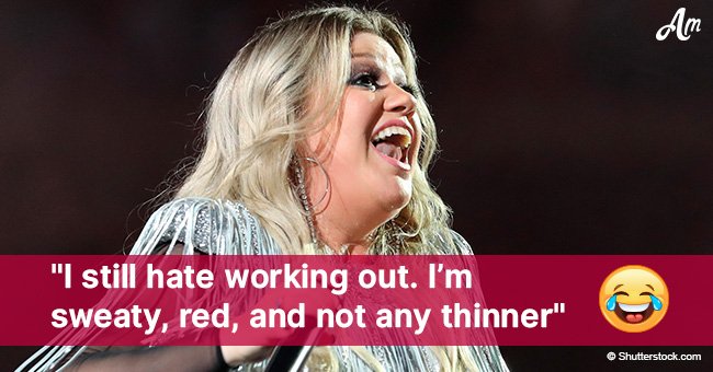 Kelly Clarkson admits she prefers red wine over a workout, and fans storm comments in support