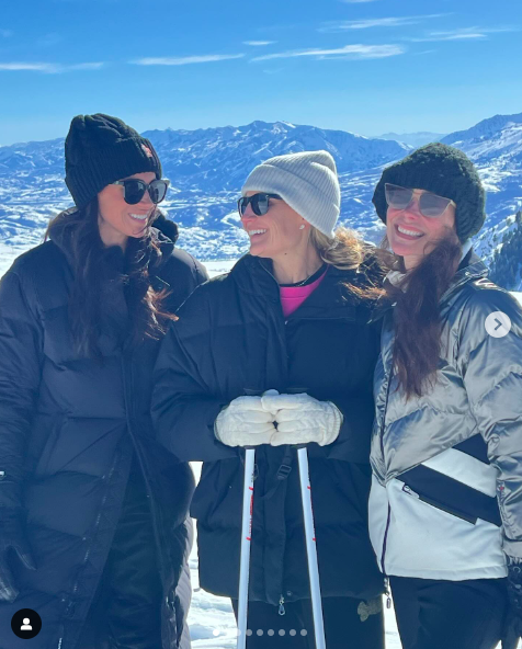 Meghan Markle, Heather Dorak and Kelly McKee Zajfen posing for a picture posted on March 1, 2024 | Source: Instagram/_heartmom_
