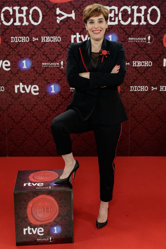 La actriz Anabel Alonso en la presentación del programa 'Dicho y hecho'.| Fuente: Getty Images