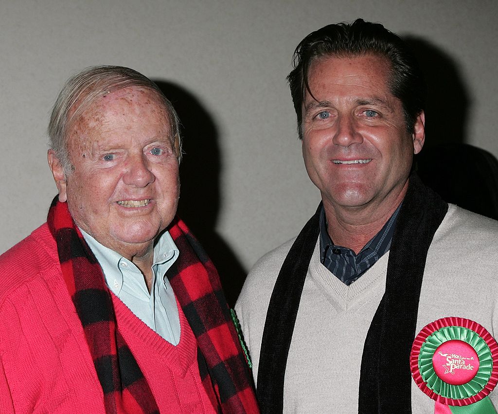 Dick Van Patten and James Van Patten arrive for the 2007 Hollywood's Santa Parade | Getty Images