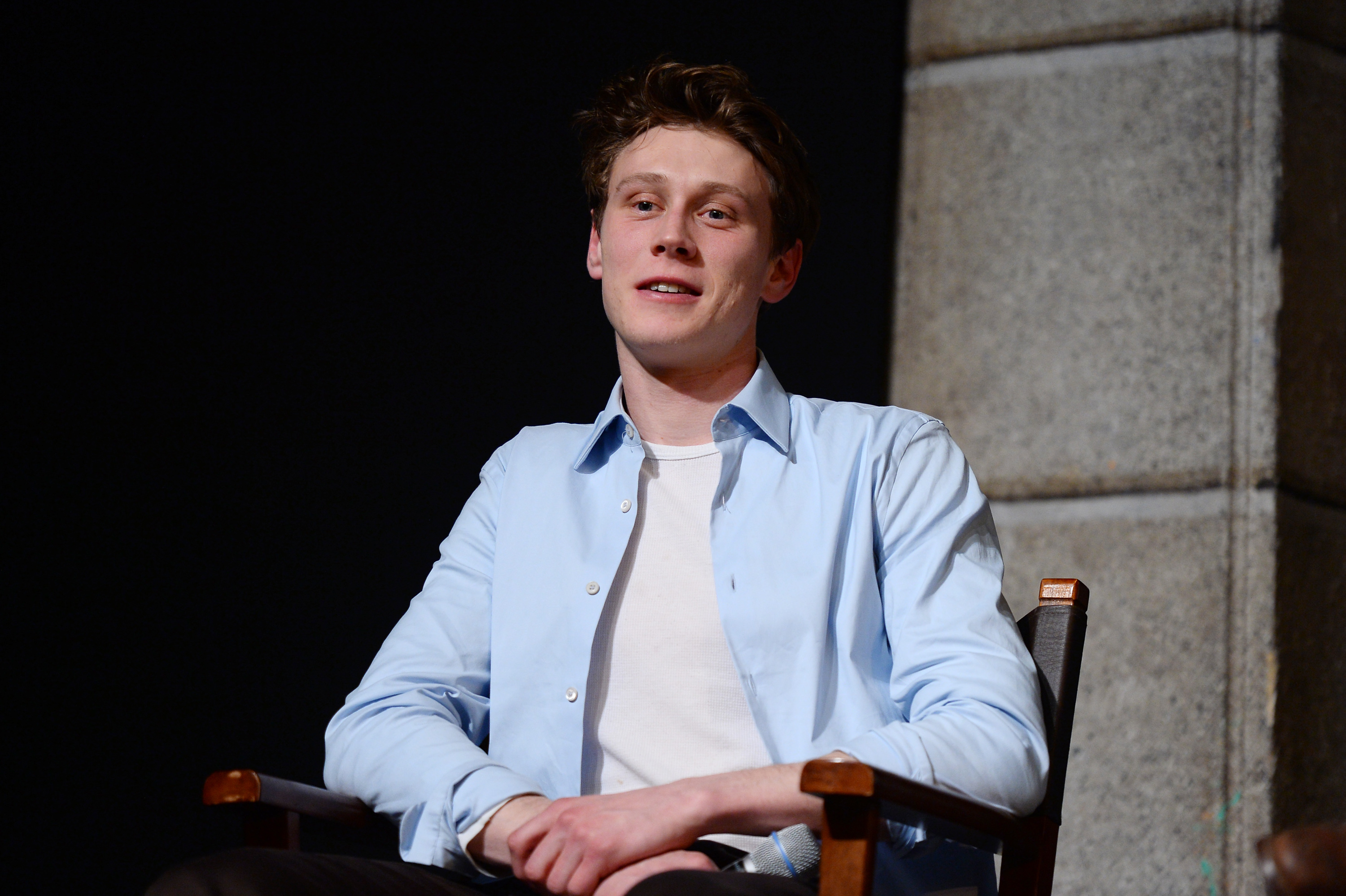 Actor George MacKay attends the "11.22.63" Sundance premiere Q&A on January 28, 2016, in Park City, Utah | Source: Getty Images