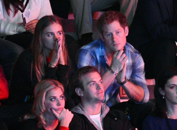 Cressida Bonas and Prince at Wembley Arena on March 7, 2014 in London, England  | Photo: Getty Images