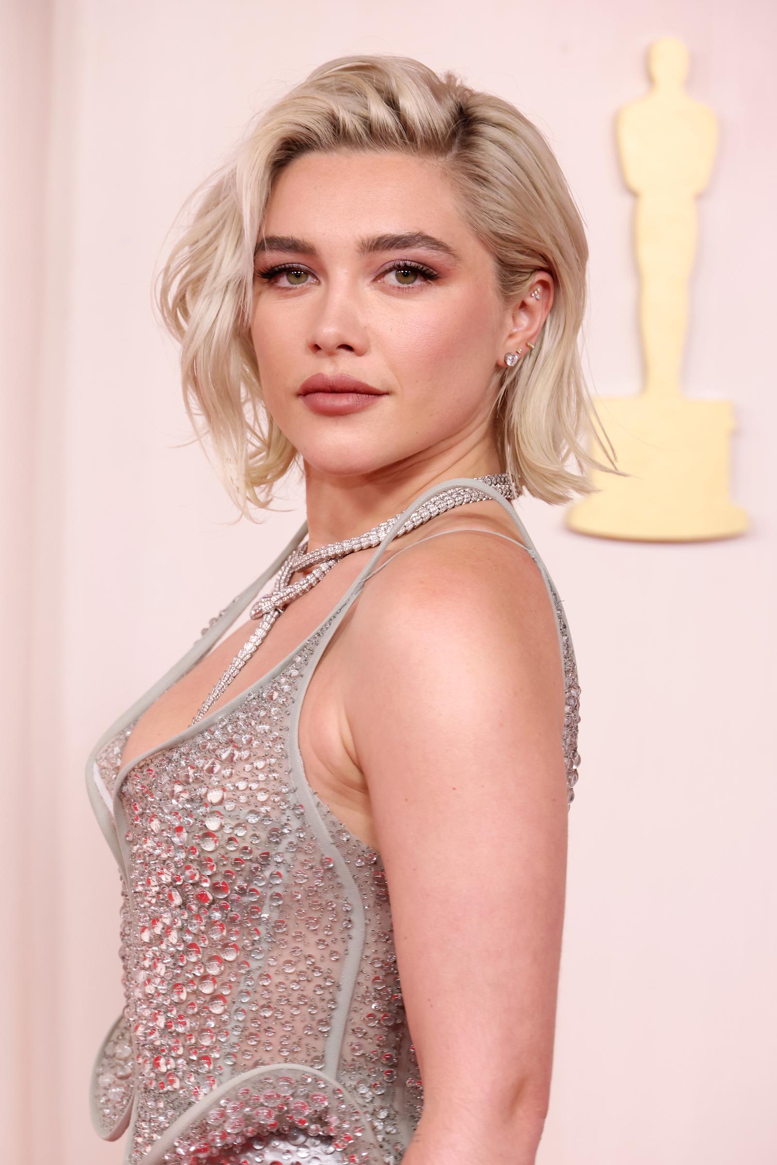 Florence Pugh attends the 96th Annual Academy Awards on March 10, 2024, in Hollywood, California. | Source: Getty Images