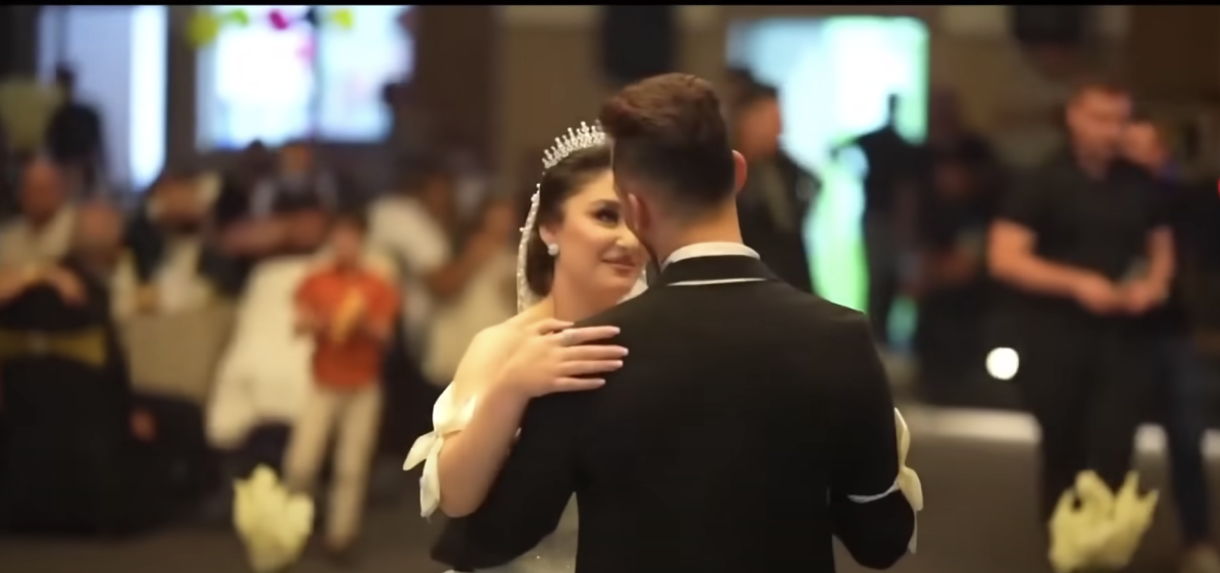 Revan and Hannen Isho dancing on their wedding day | Source: YouTube.com/@SkyNews