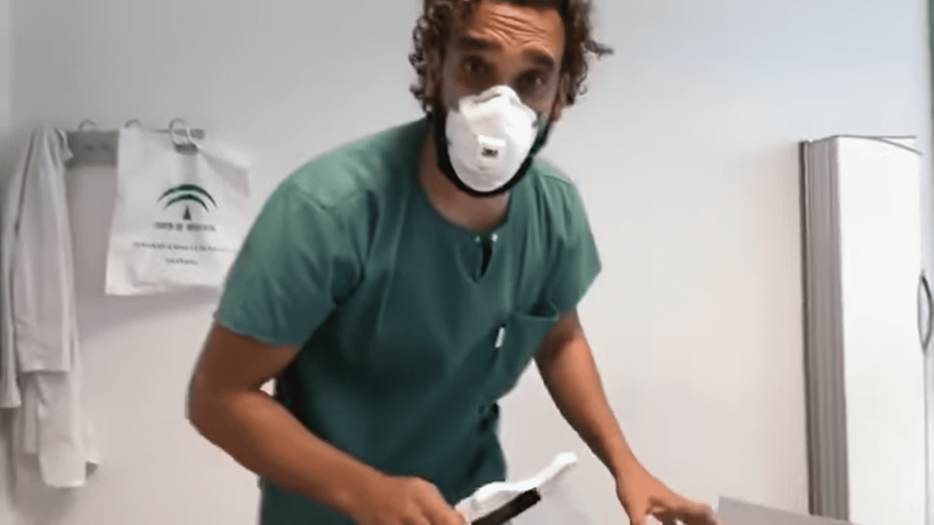 Jesús Candel en el hospital. | Foto: Youtube/Spiriman ¡Yeahhh!