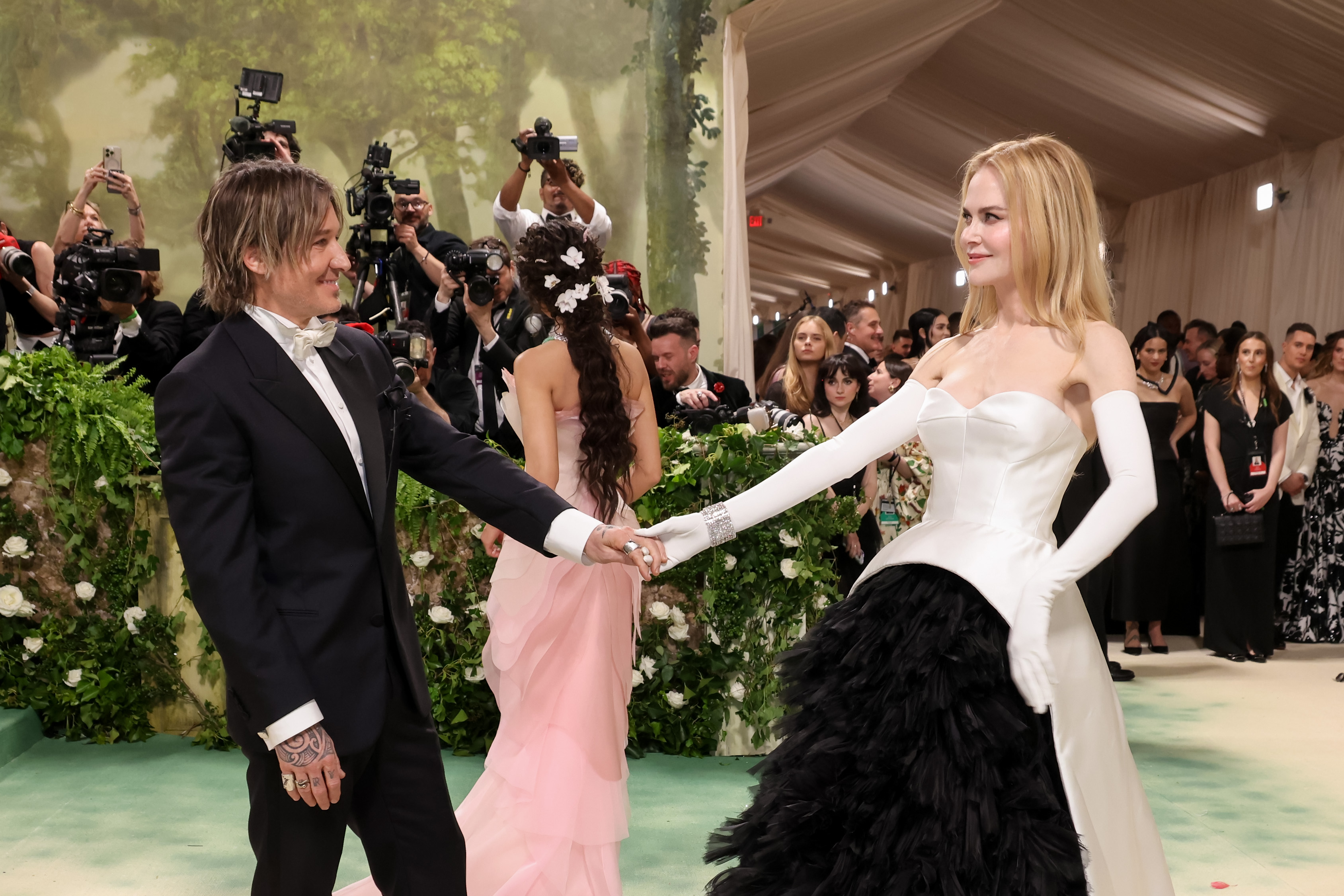 Keith Urban and Nicole Kidman at the 2024 Met Gala celebrating "Sleeping Beauties: Reawakening Fashion" in New York City on May 6, 2024 | Source: Getty Images
