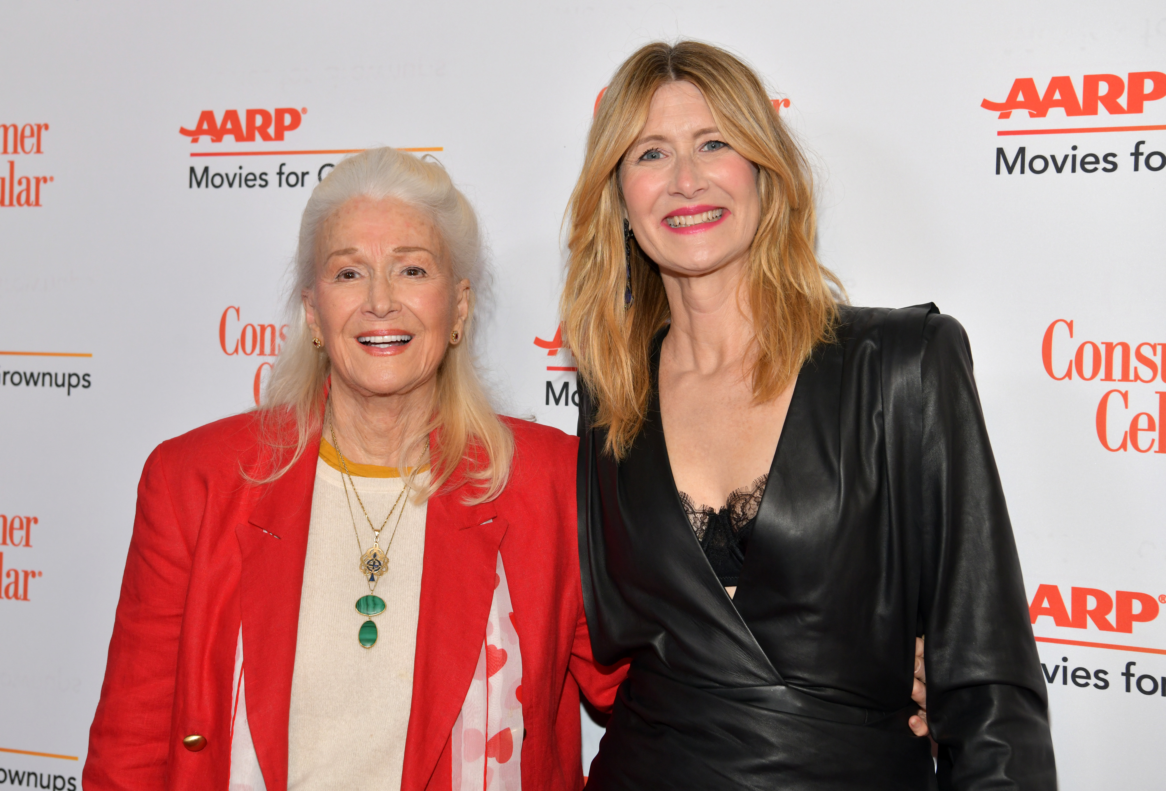 Laura Dern and Diane Ladd at the AARP The Magazine's 19th Annual Movies For Grownups Awards in 2020 | Source: Getty Images