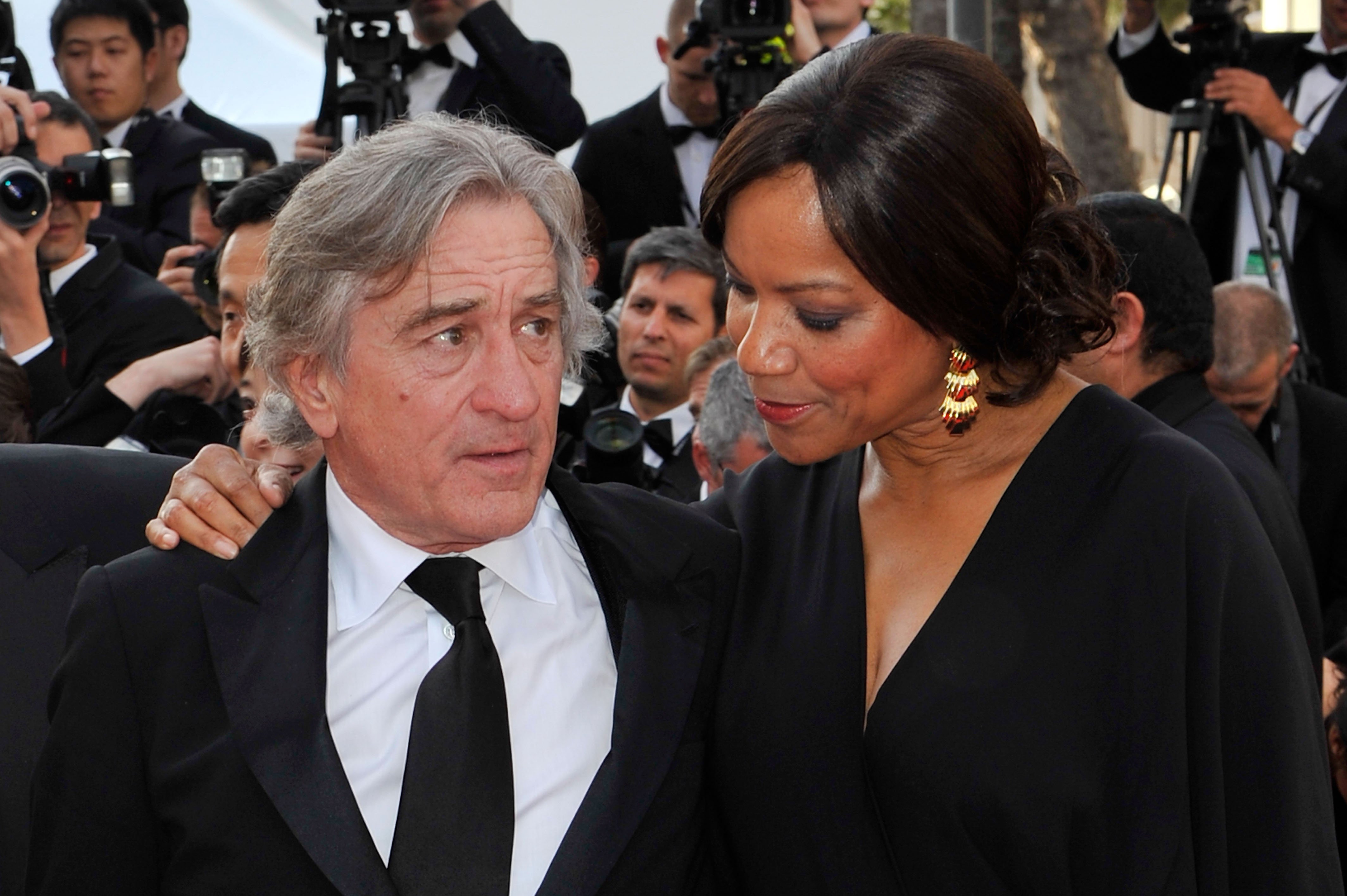 Robert De Niro and Grace Hightower attend the "Once Upon A Time" premiere during the 65th Annual Cannes Film Festival at Palais des Festivals on May 18, 2012 in Cannes, France | Source: Getty Images