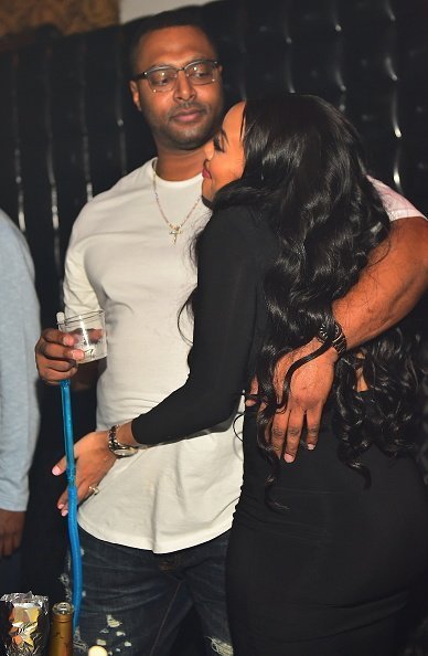 Sutton Tennyson and Angela Simmons at a Party in Atlanta, Georgia.| Photo: Getty Images.