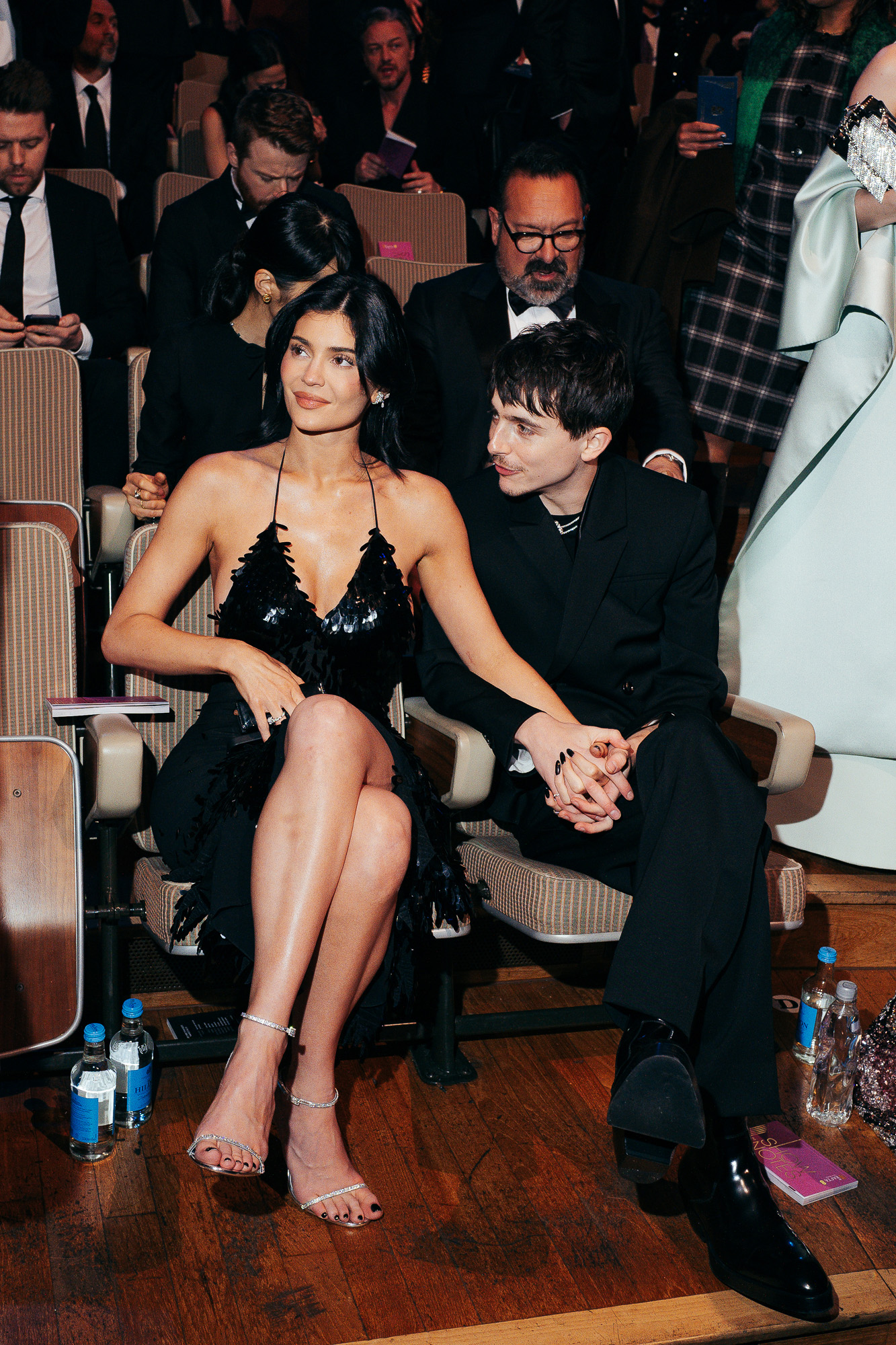 Kylie Jenner and Timothée Chalamet attend the EE BAFTA Film Awards in London on February 16, 2025 | Source: Getty Images