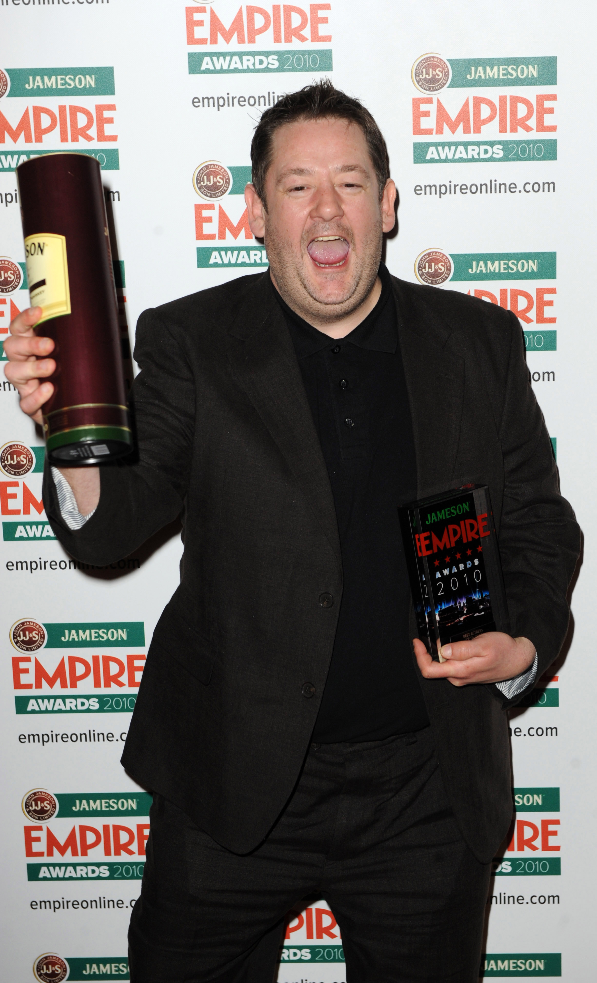 Johnny Vegas attends The Jameson Empire Film Awards at the Grosvenor House Hotel, Park Lane, on 28 March 2010 in London, England. | Source: Getty Images