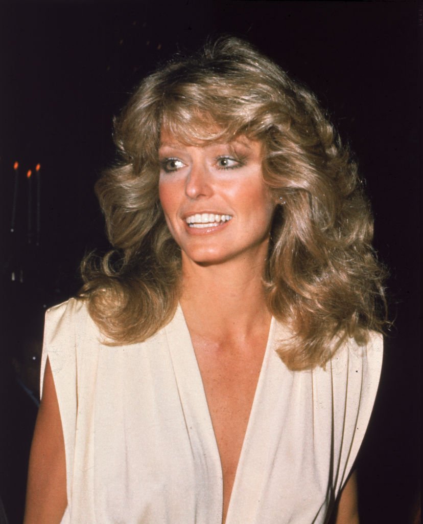 American actress Farrah Fawcett arrives at the Golden Globe Awards at the Beverly Hilton Hotel, Beverly Hills, CA January 1977 |  Photo: Getty Images