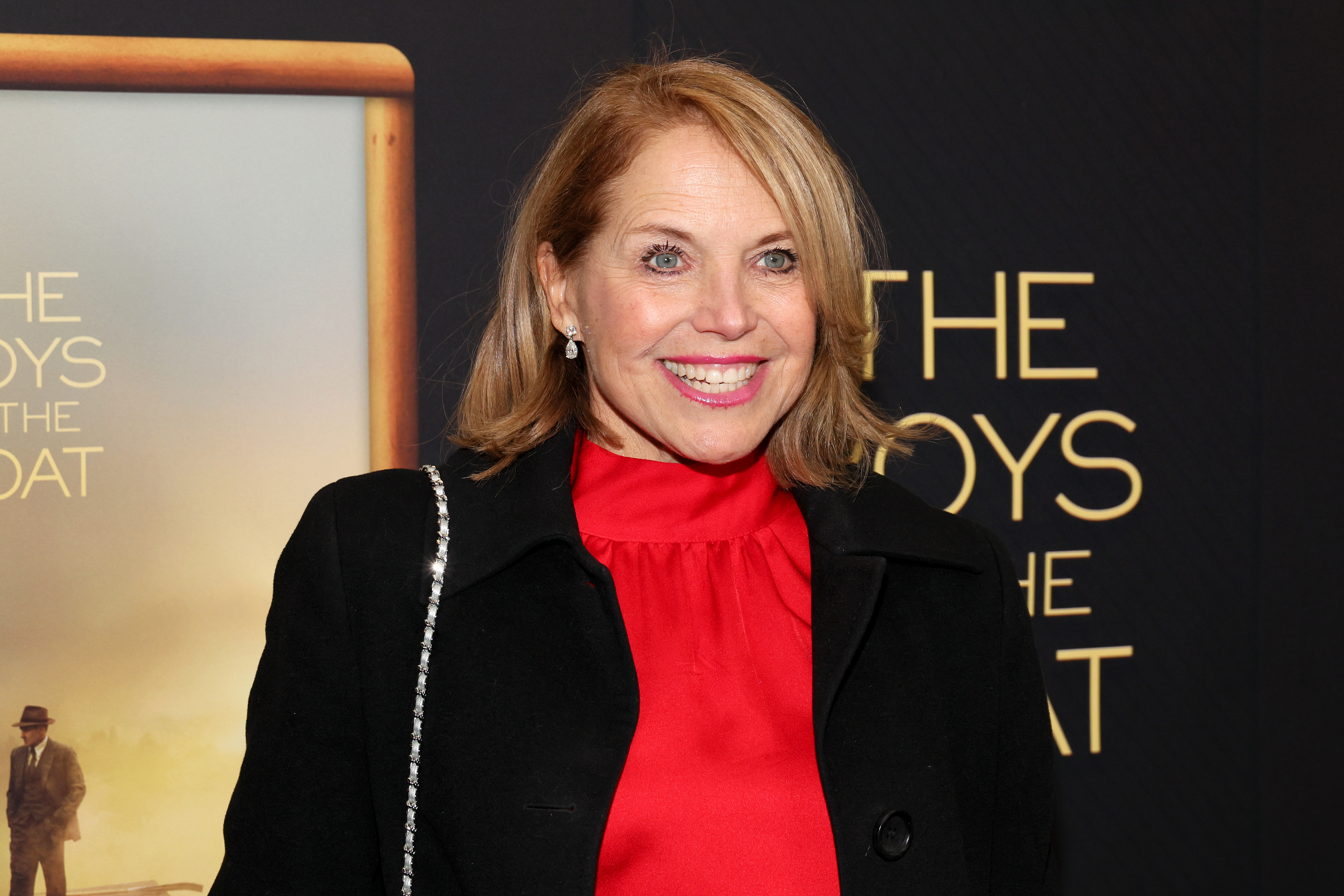 Katie Couric at the "The Boys In The Boat" New York Screening on December 13, 2023 | Source: Getty Images