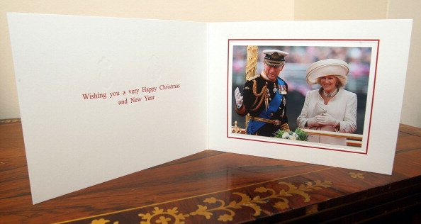 The Christmas card of Prince Charles and Camilla, Duchess of Cornwall in 2012. | Photo: Getty Images