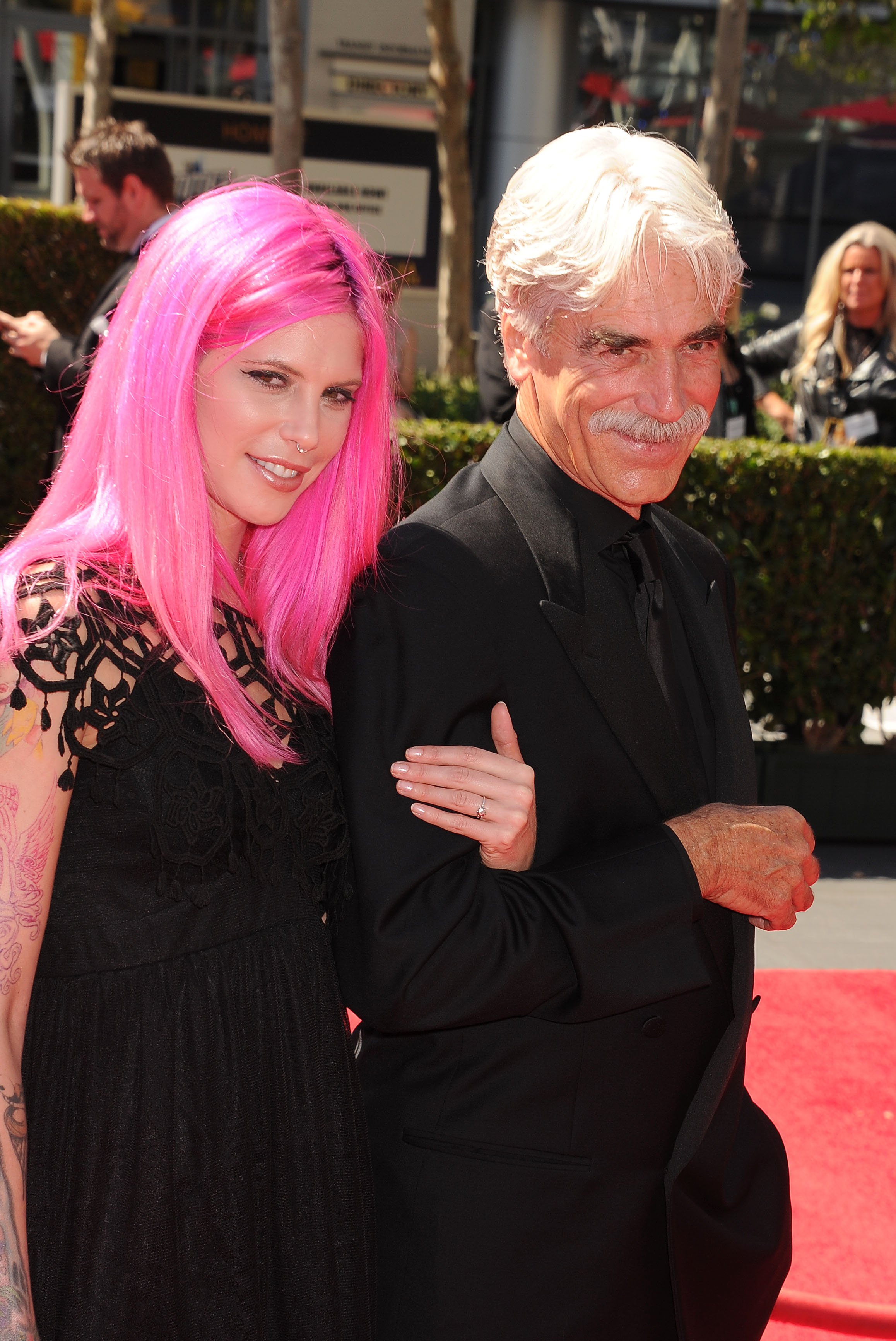 Sam Elliott and his daughter Cleo at the Creative Arts Emmy Awards in California in 2013 | Source: Getty Images