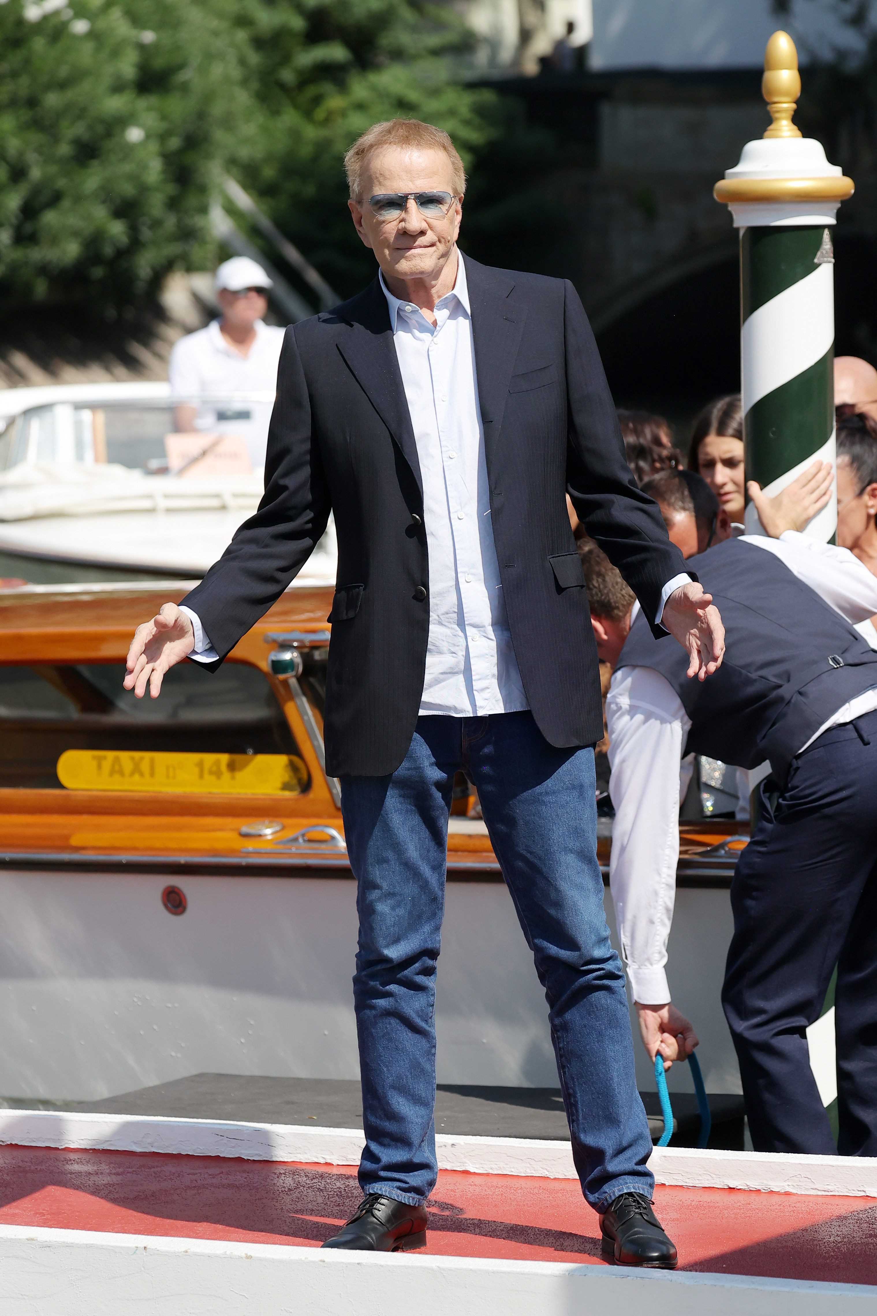 The actor at the 81st Venice International Film Festival on September 1, 2024, in Italy. | Source: Getty Images
