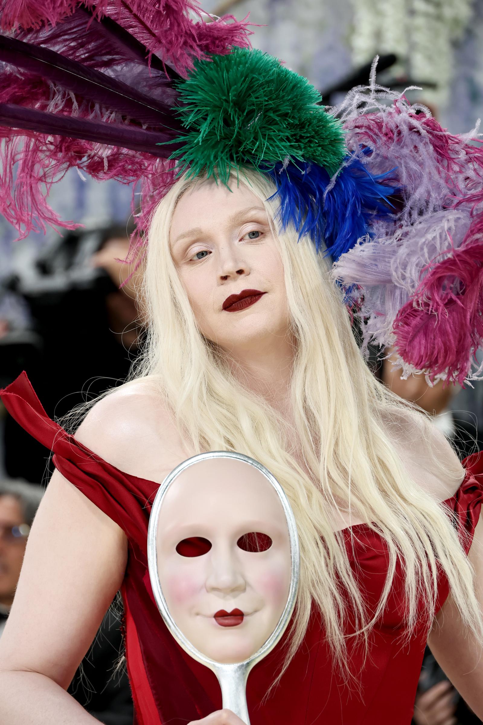 Gwendoline Christie attends the Met Gala celebrating "Costume Art" at the Metropolitan Museum of Art on May 4, 2026 in New York City | Source: Getty Images