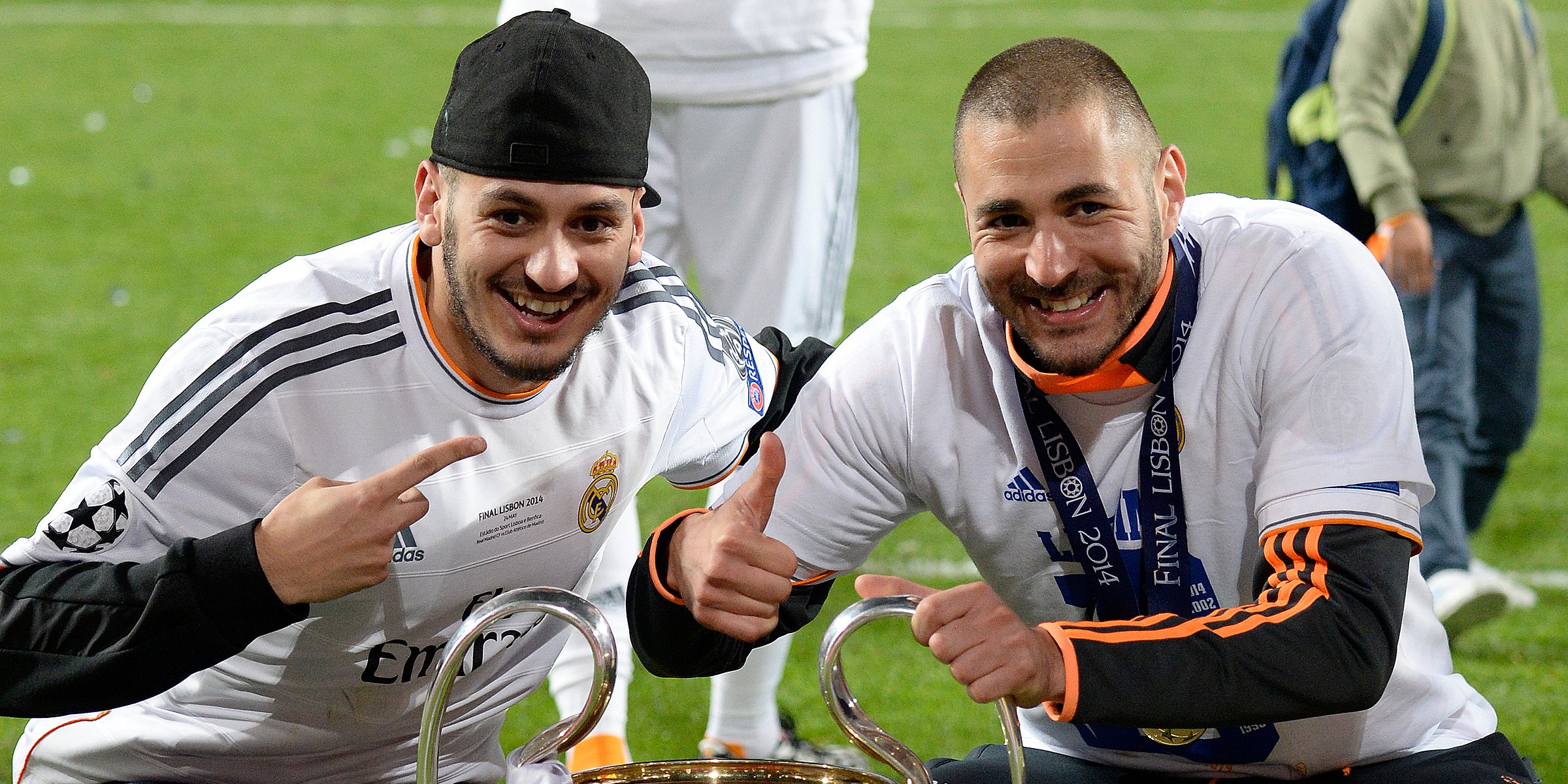 Karim Benzema et Sabri Benzema | Photo : Getty Images