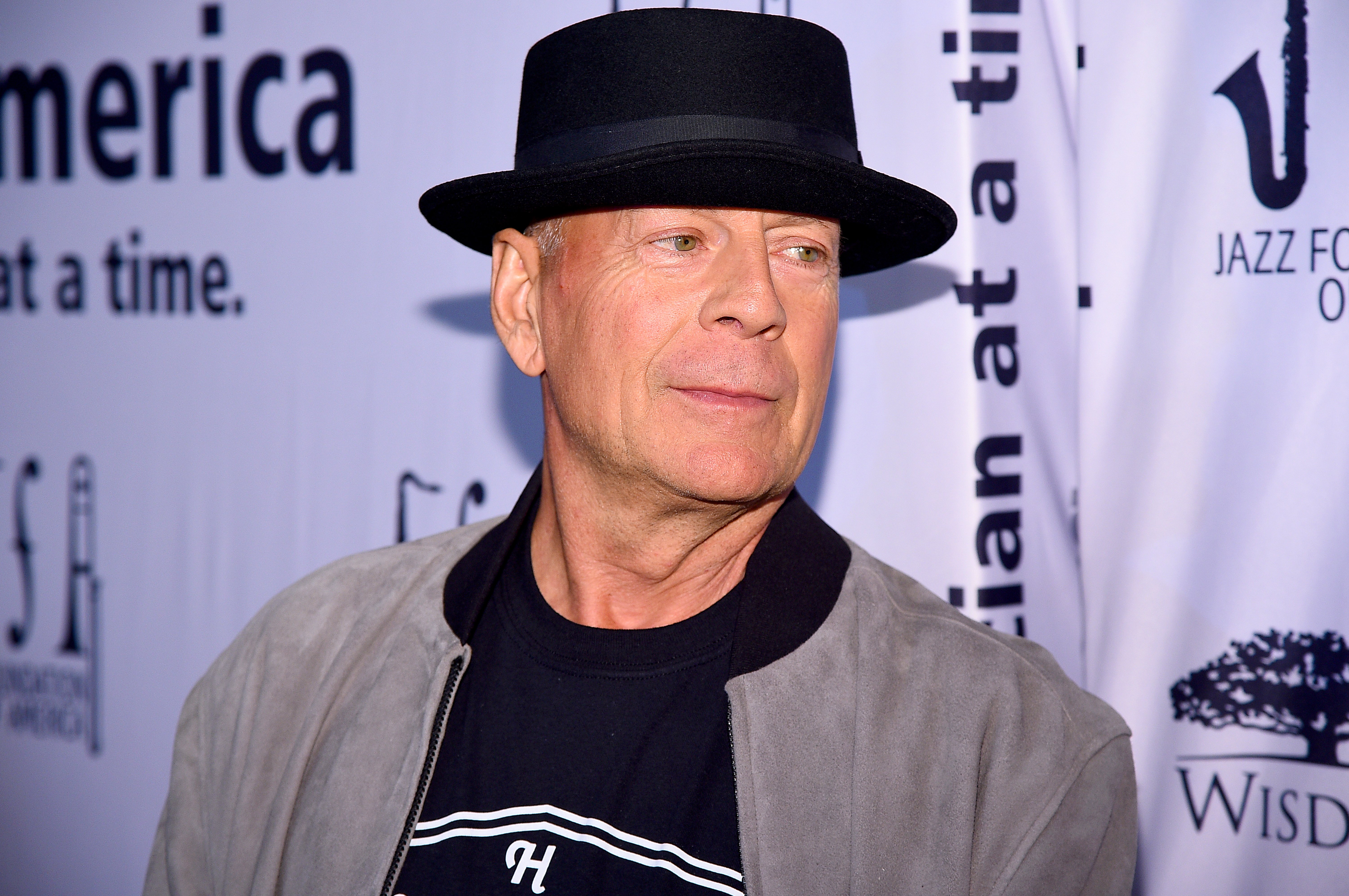 Actor Bruce Willis during the 17th Annual A Great Night In Harlem at The Apollo Theater on April 04, 2019 in New York City. | Source: Getty Images