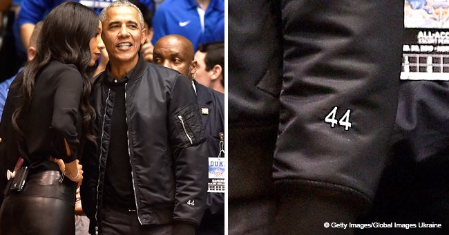 Barack Obama Causes Social Media Stir, Rocking $600 Rag & Bone '44' Bomber Jacket at Duke-UNC Game