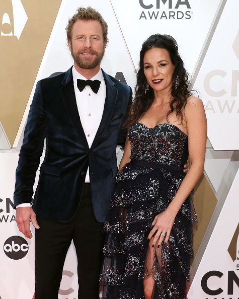 Dierks Bentley and Cassidy Black at Bridgestone Arena on November 13, 2019 in Nashville, Tennessee. | Photo: Getty Images