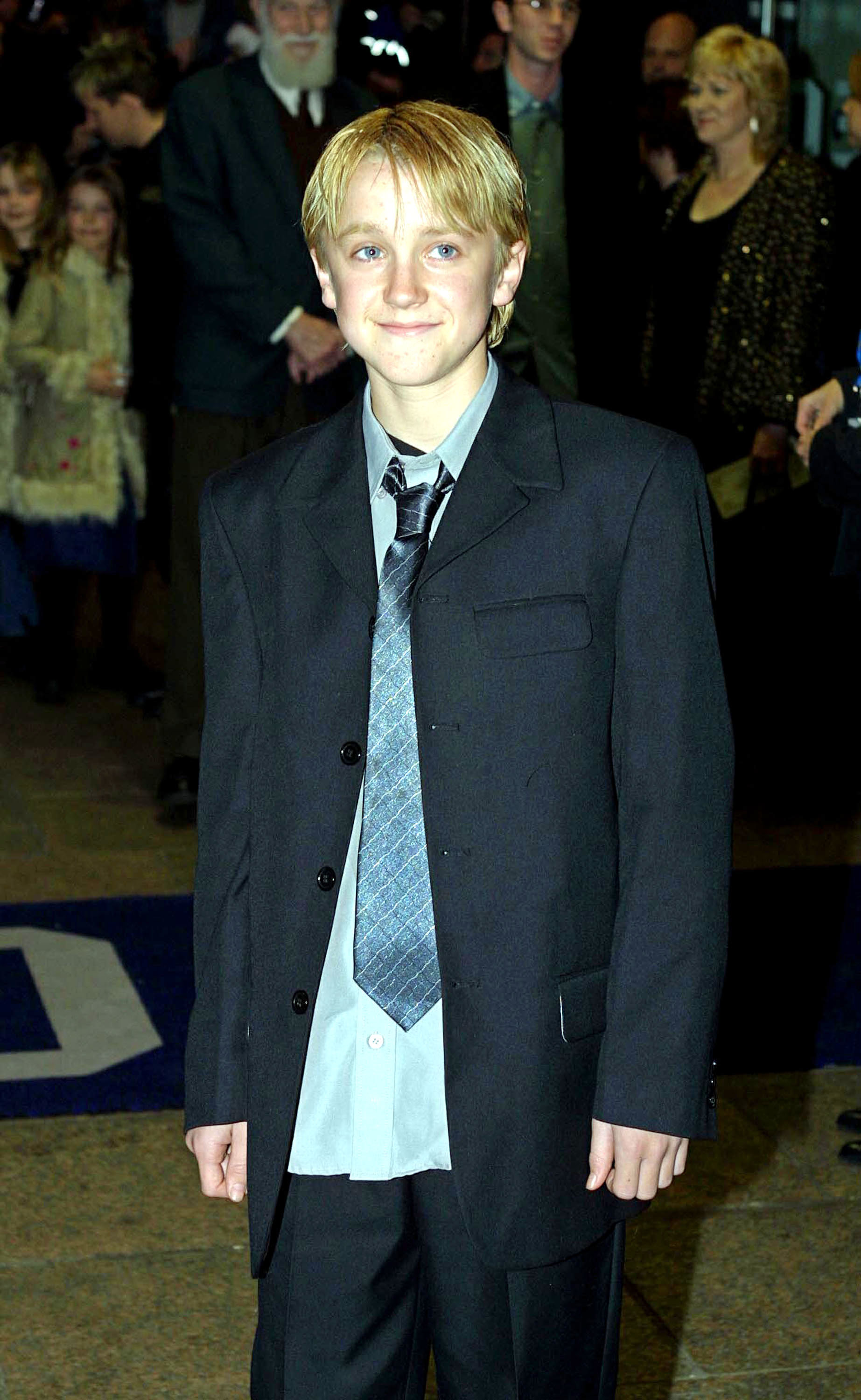 The actor at the world premiere of "Harry Potter and the Philosopher's Stone," 2001 | Source: Getty Images