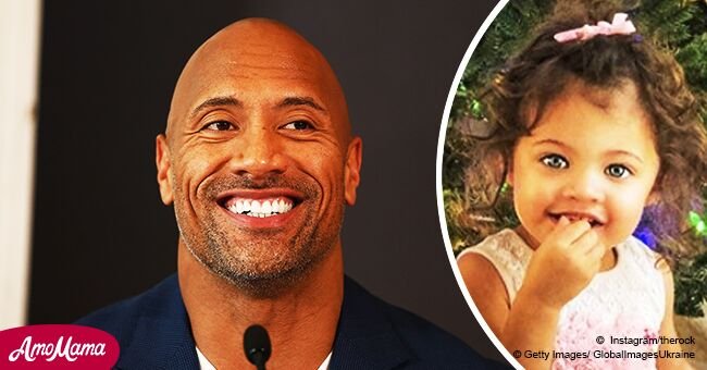 Dwayne Johnson shares a cute video of his 2-year-old daughter as she proclaims her love for him