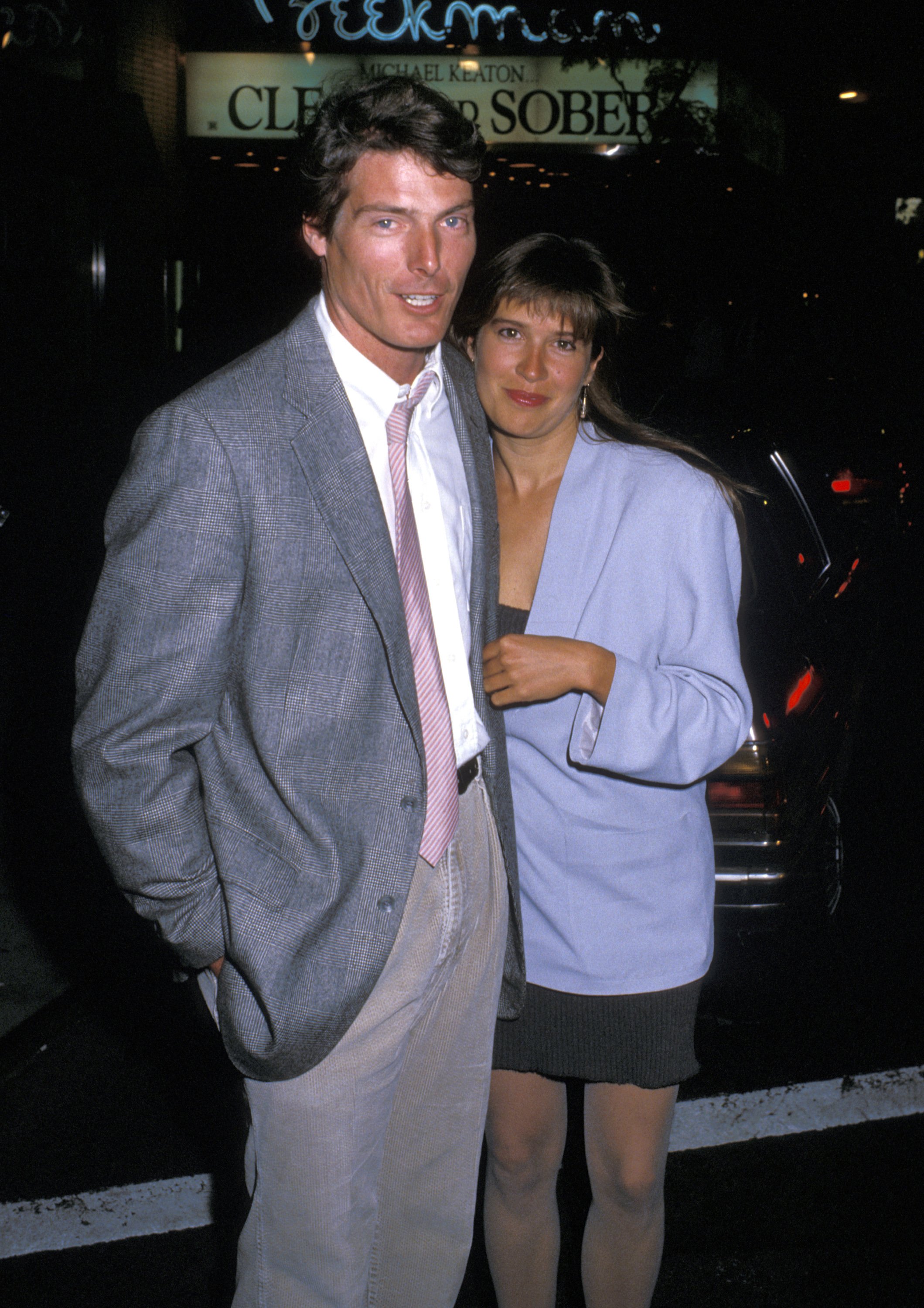Christopher Reeve and Dana Reeve during "Running On Empty" New York City premiere at Beekman Theatre in New York City, New York. / Source: Getty Images