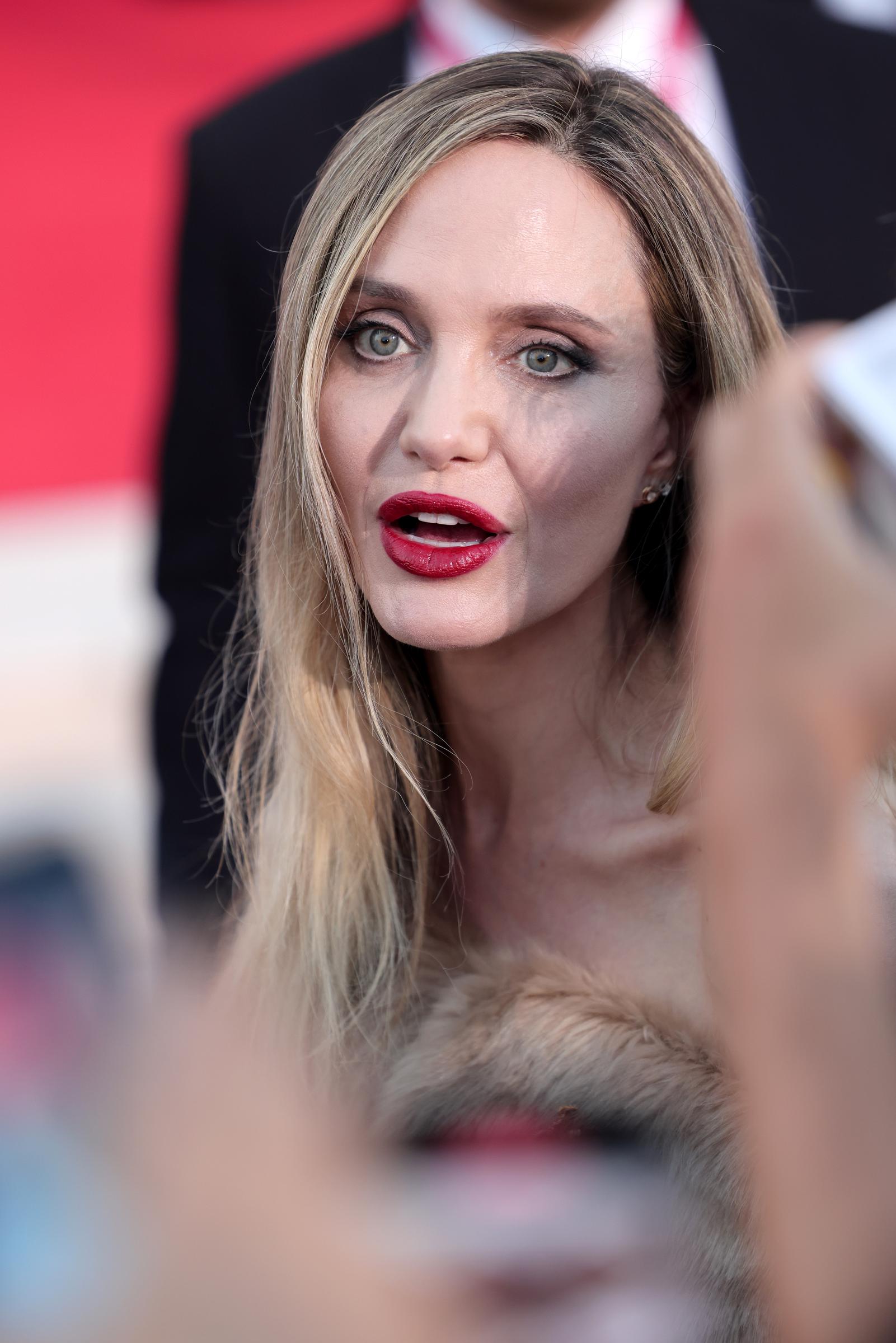 Angelina Jolie at the 81st Venice International Film Festival on August 29, 2024, in Venice, Italy. | Source: Getty Images