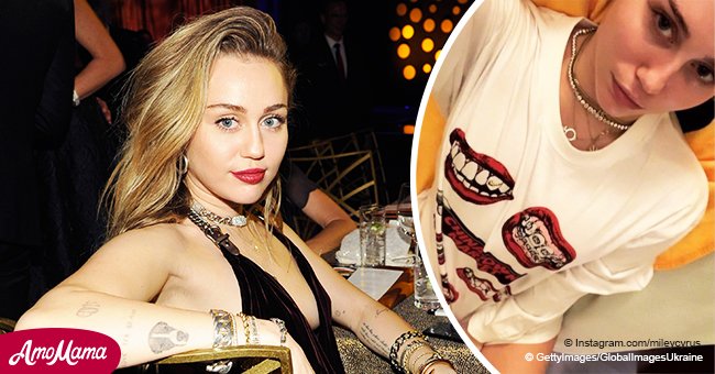  'Bummed' Miley Cyrus reacts to Super Bowl with bizarre racy photo sans pants