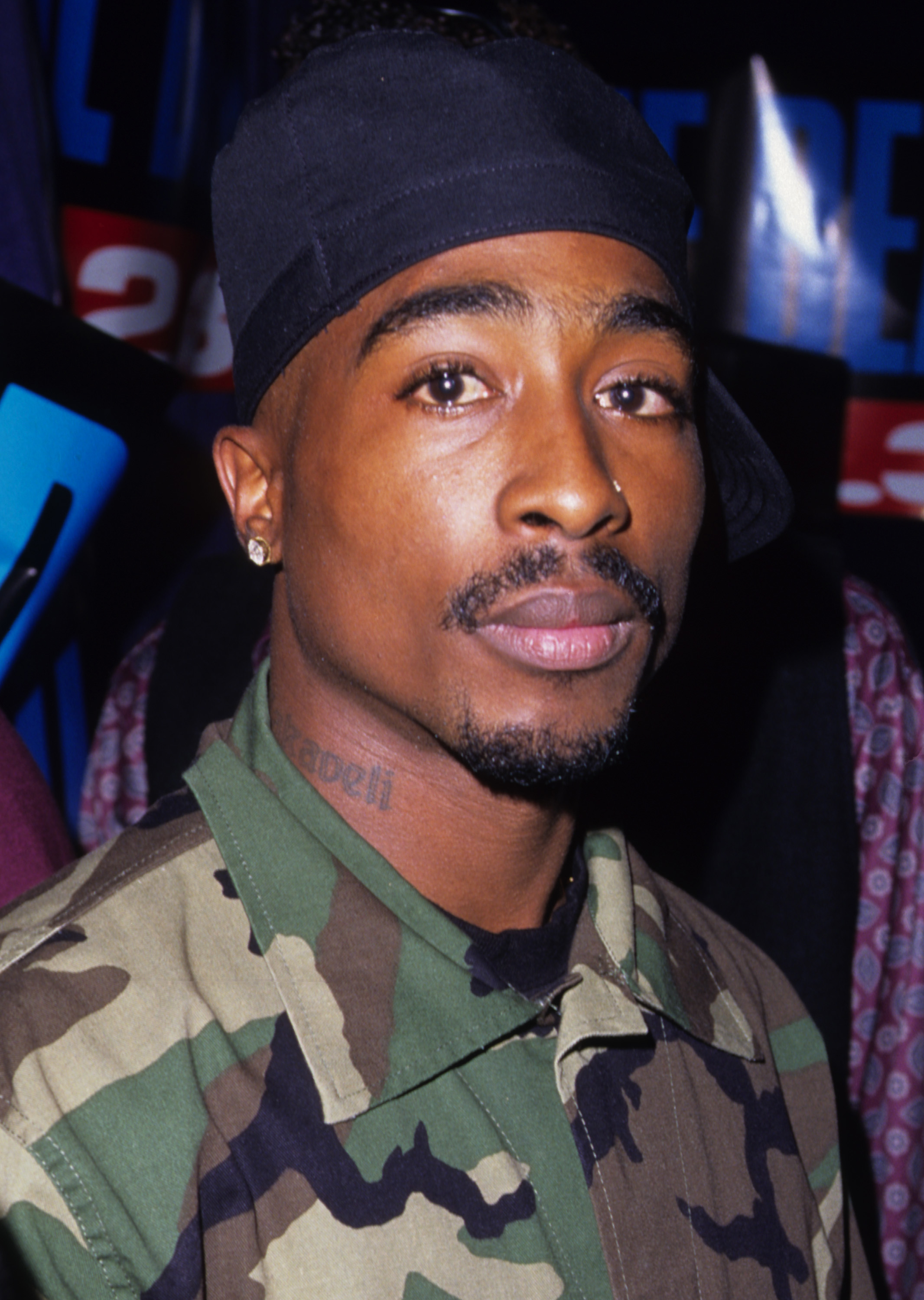 Tupac Shakur is pictured at the 10th Annual Soul Train Music Awards | Source: Getty Images