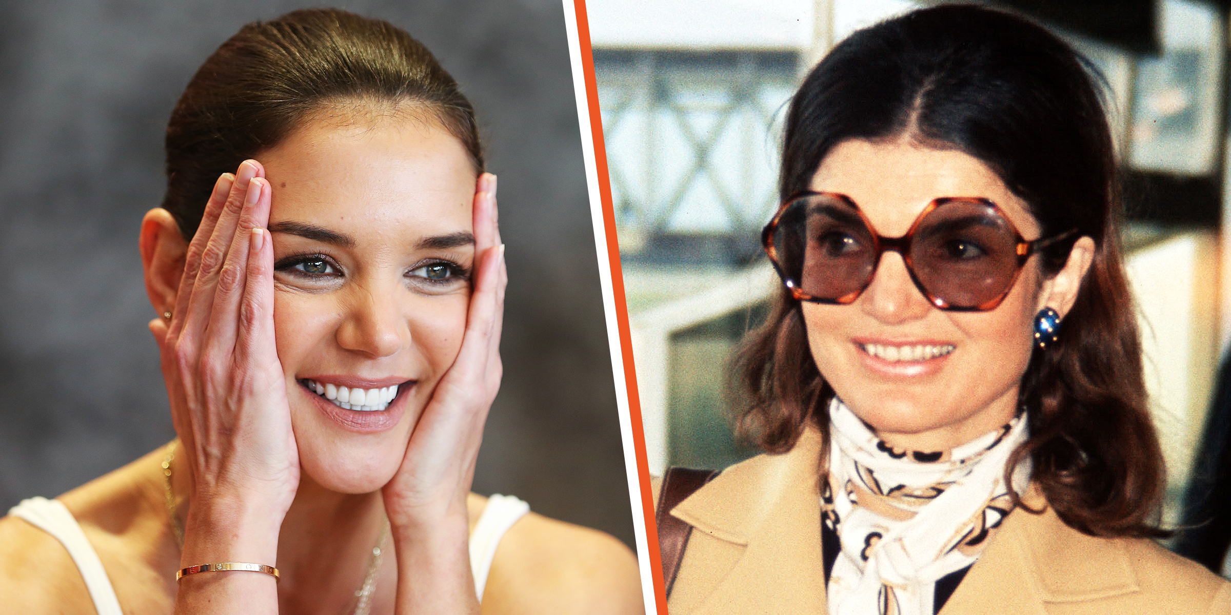 Katie Holmes | Jacqueline Onassis | Source: Getty Images