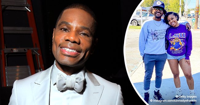 Gospel Singer Kirk Franklin's Two Grown Kids Enjoy Sibling Bonding Time in This Sweet Photo