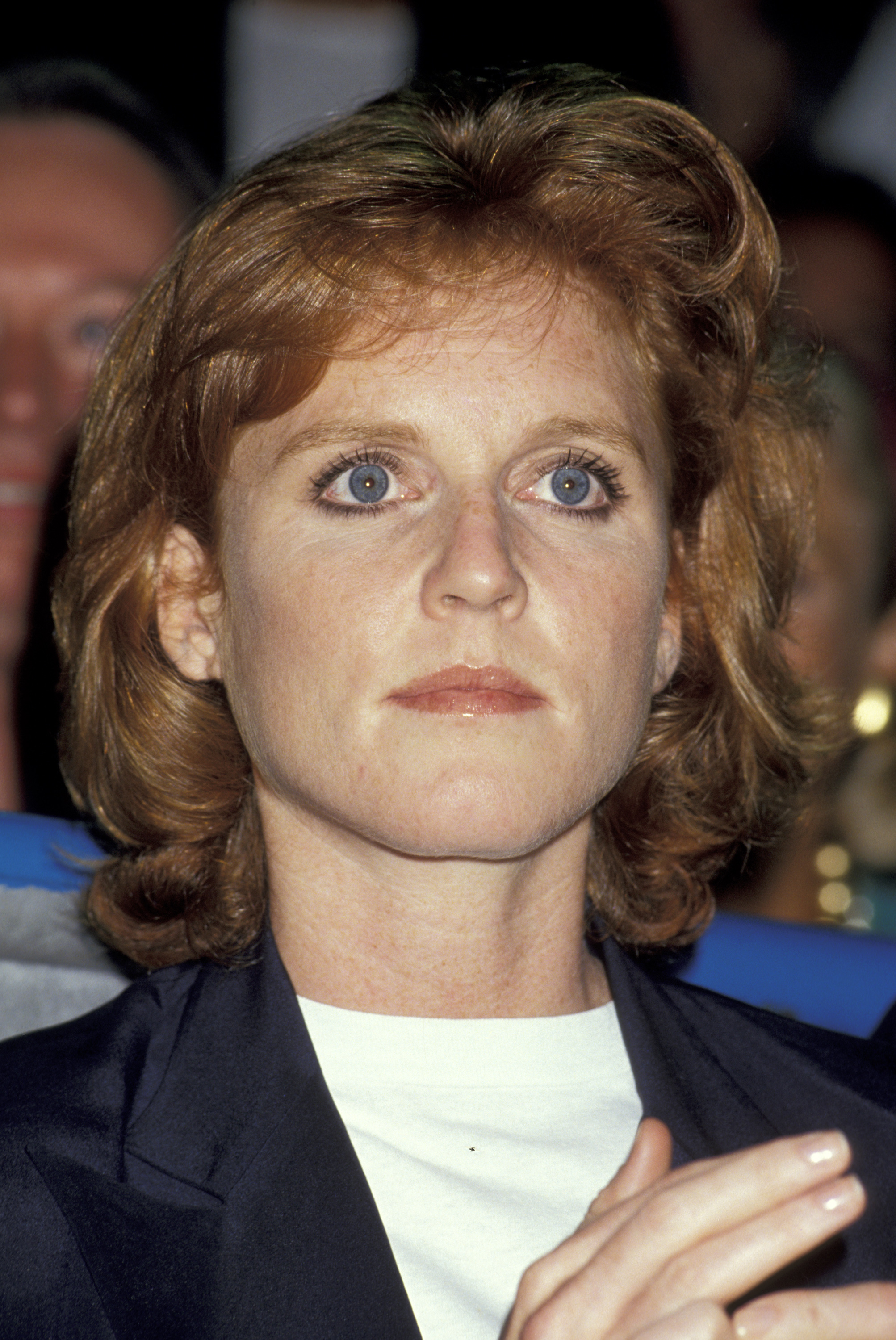 Sarah Ferguson is pictured on 5 September 1991. | Source: Getty Images