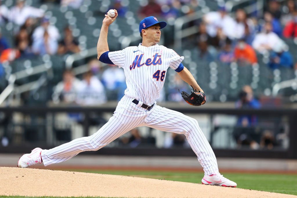 Jacob deGrom on May 09, 2021 in New York City | Photo: Getty Images