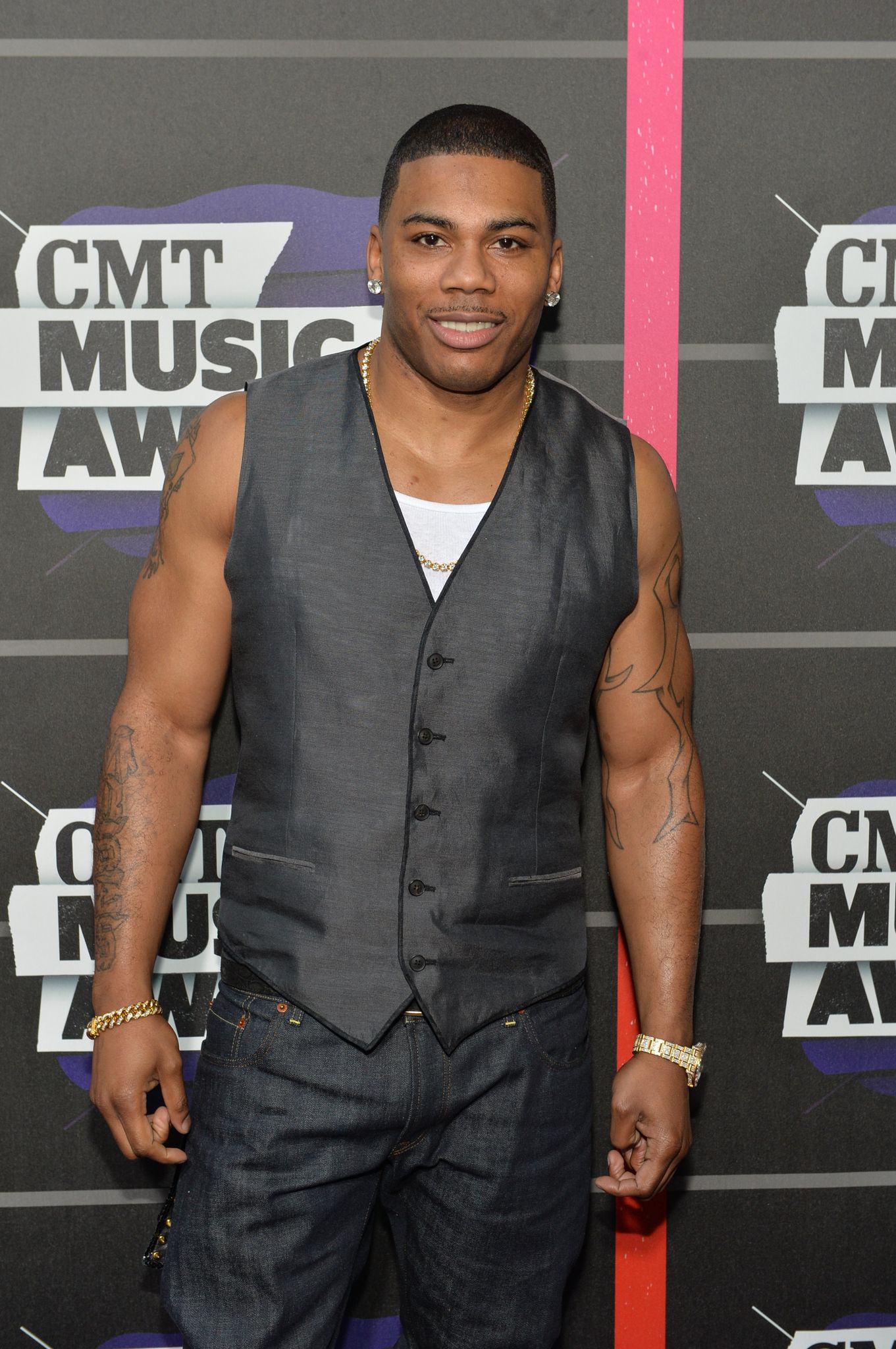 Nelly attends the 2013 CMT Music Awards at the Bridgestone Arena on June 5, 2013 | Photo: Getty Images