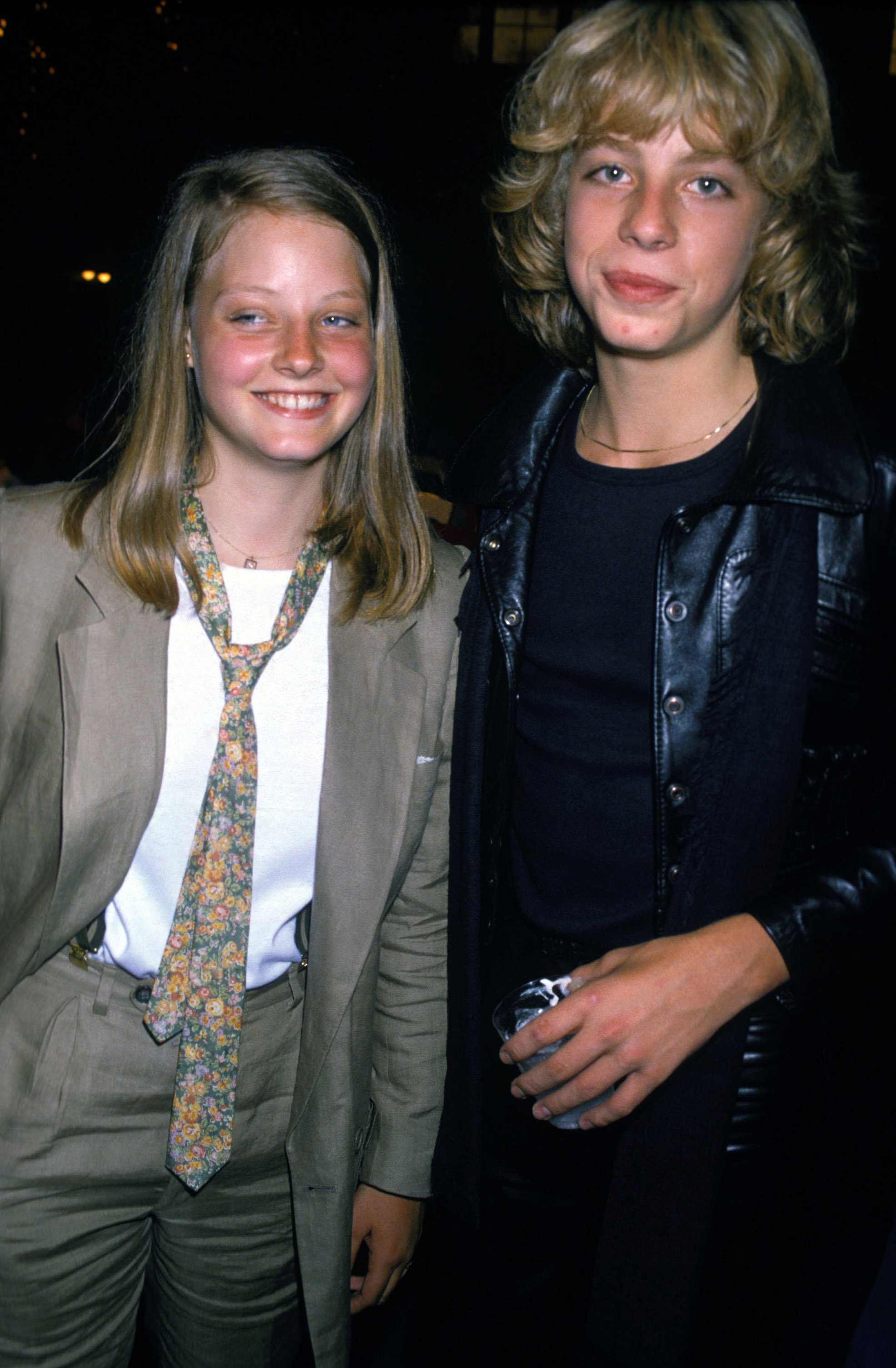 Leif Garrett and Jodie Foster circa 1976 in Los Angeles, California. | Source: Getty Images