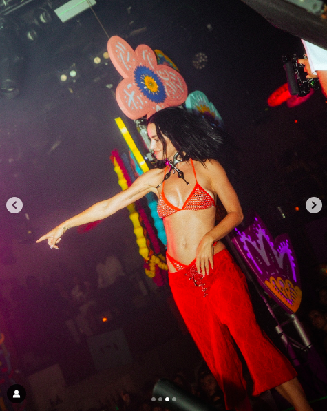 Katy Perry dancing in a nightclub as part of the "Lifetimes" music video, posted on August 11, 2024 | Source: Instagram/katyperry