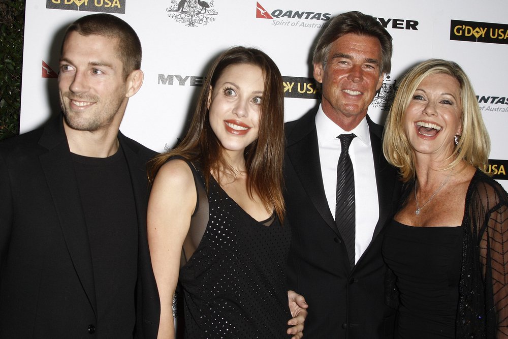 Crosby Loggins, Chloe Lattanzi, Olivia Newton John, John Easterling at the 2011 G'Day USA Australia Week LA Black Tie Gala in Los Angeles | Source: Shutterstock