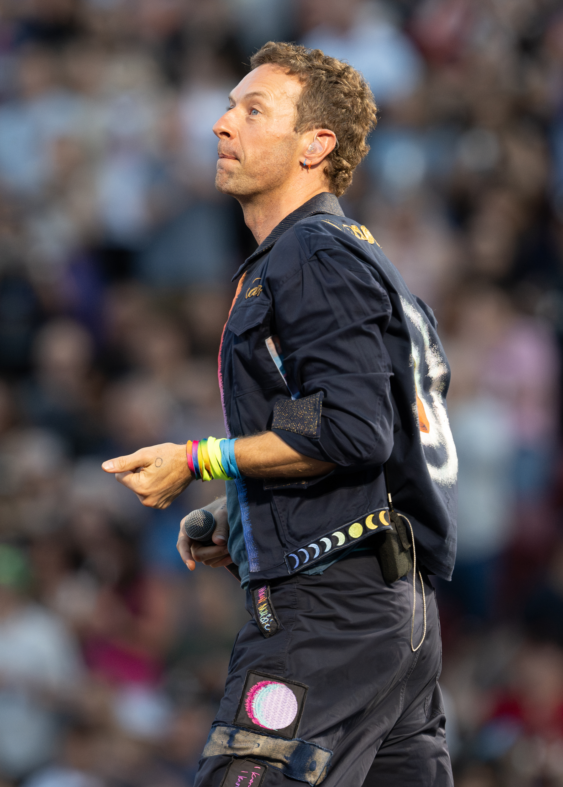 Chris Martin performs at Stanford Stadium on May 31, 2025 | Source: Getty images