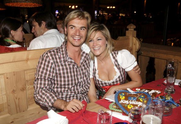Helene Fischer und Florian Silbereisen, GoldstarTV Wiesn Treff, 2009 | Quelle: Getty Images